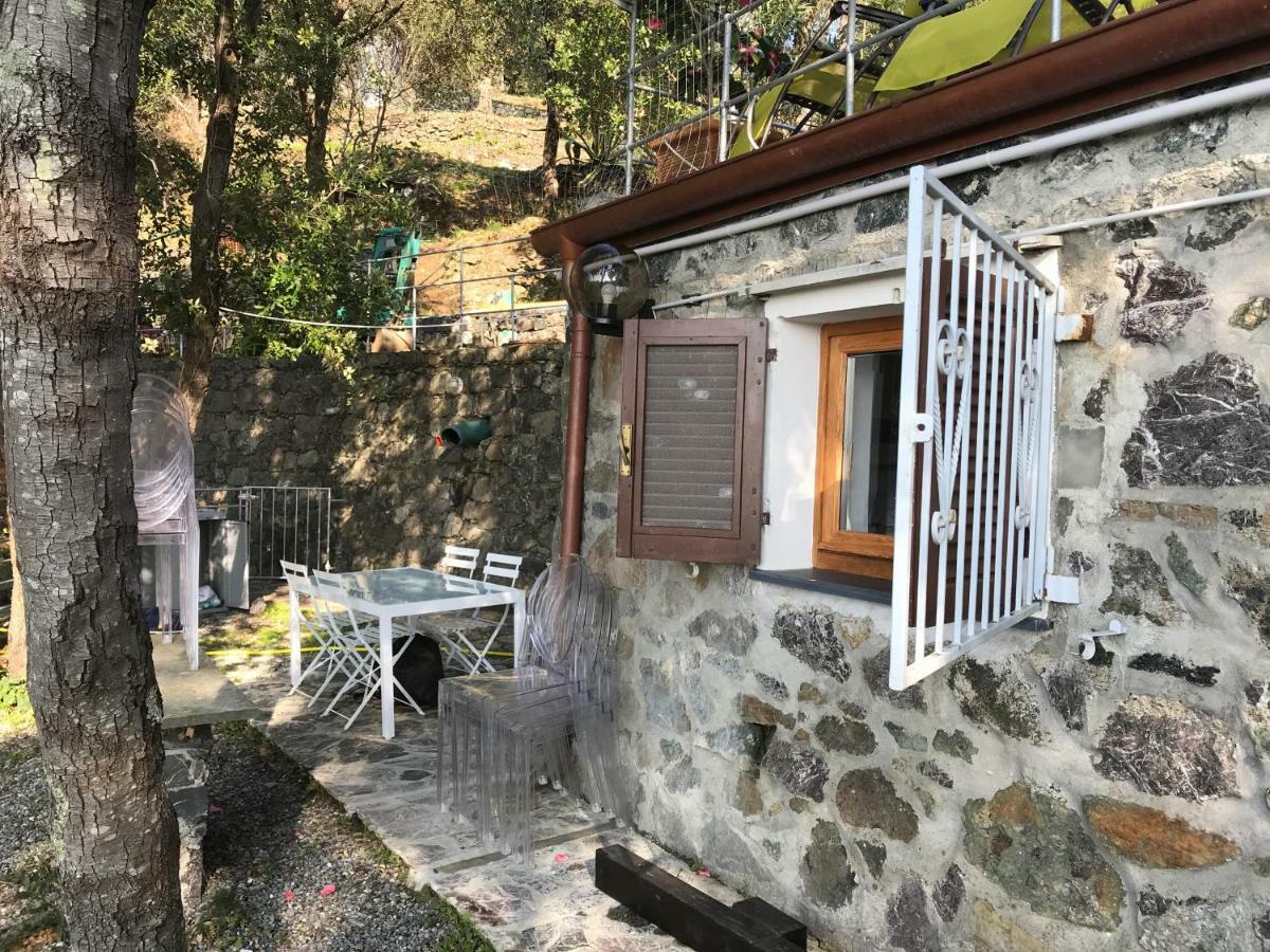 Cottage In Front Of The Sea Bonassola Exterior foto